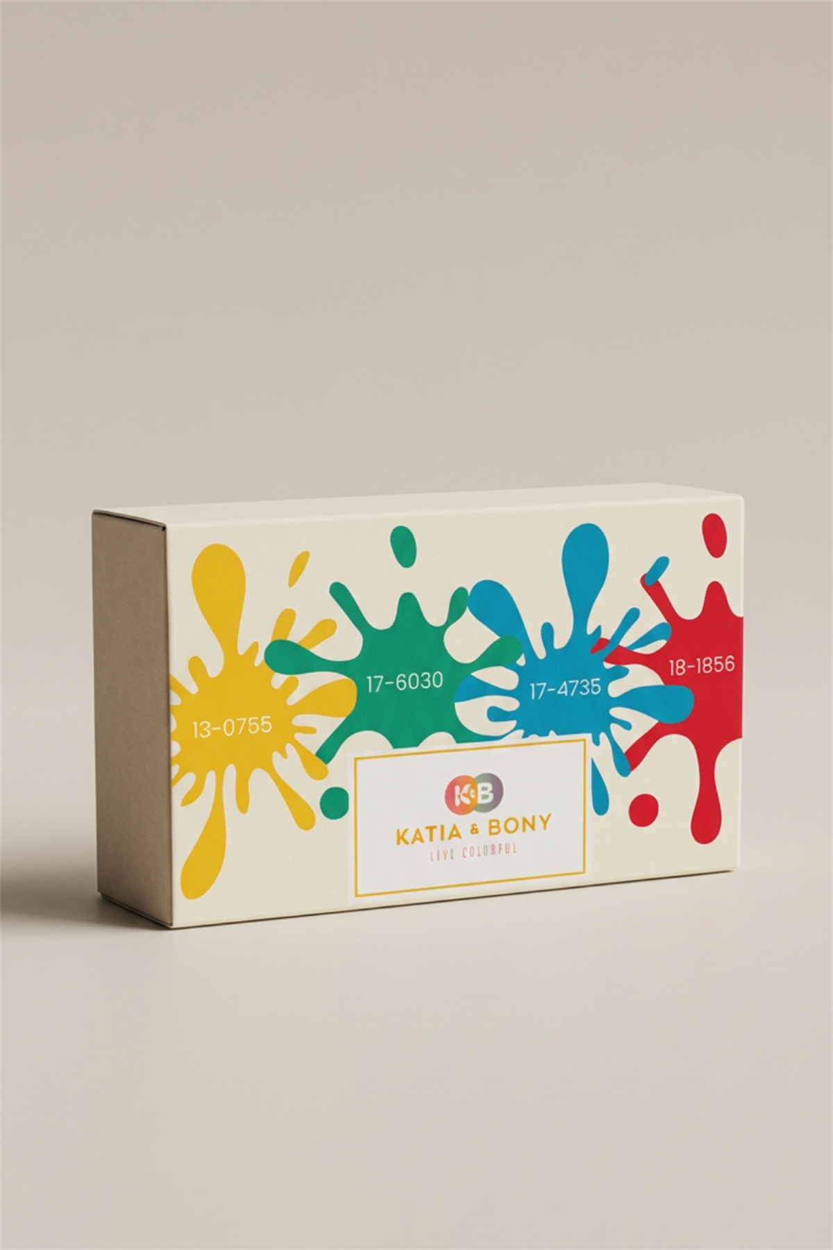 Pantone Renkli Hediye Kutusu