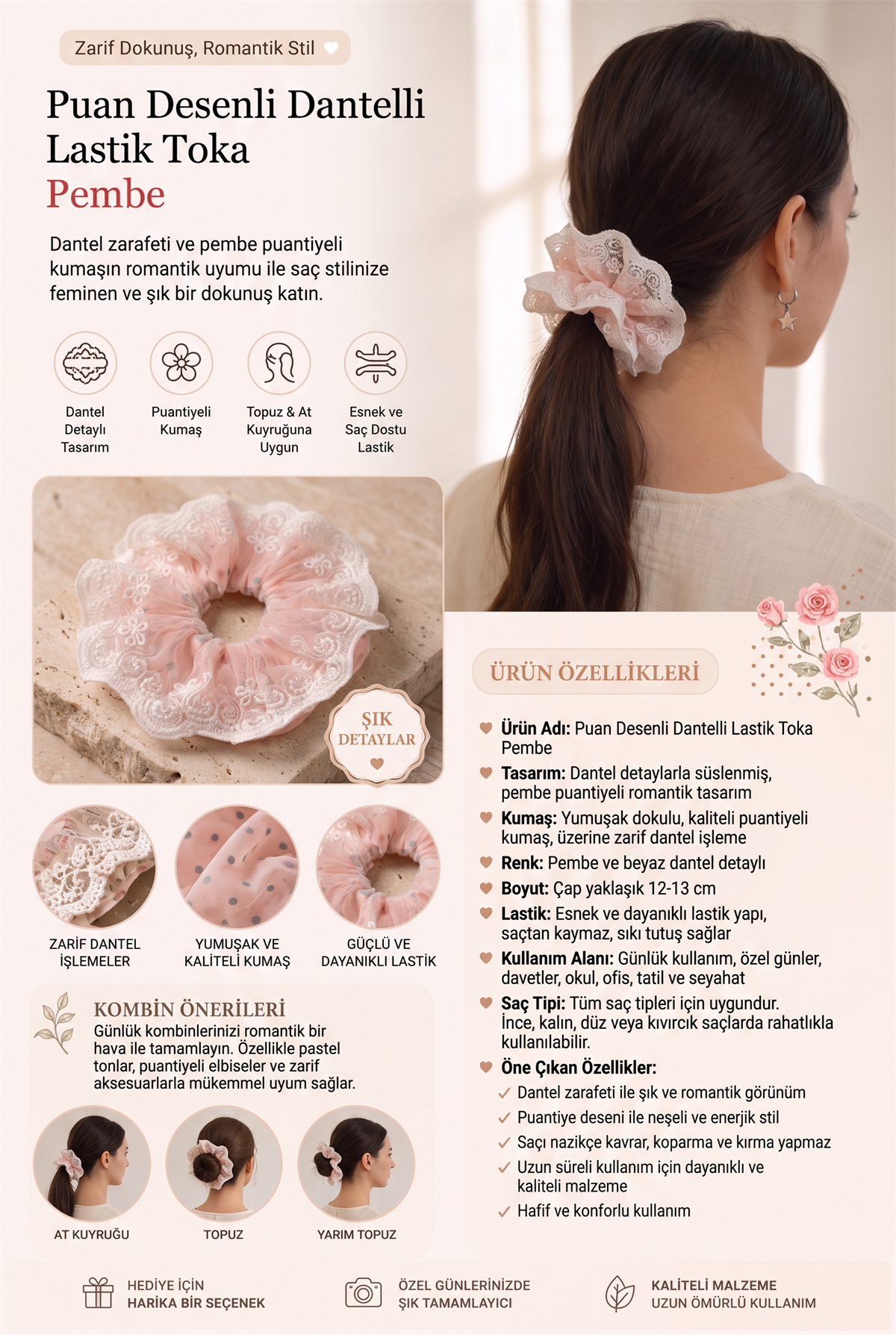 22505G2339 PUANLI TOKA-26452 Pembe