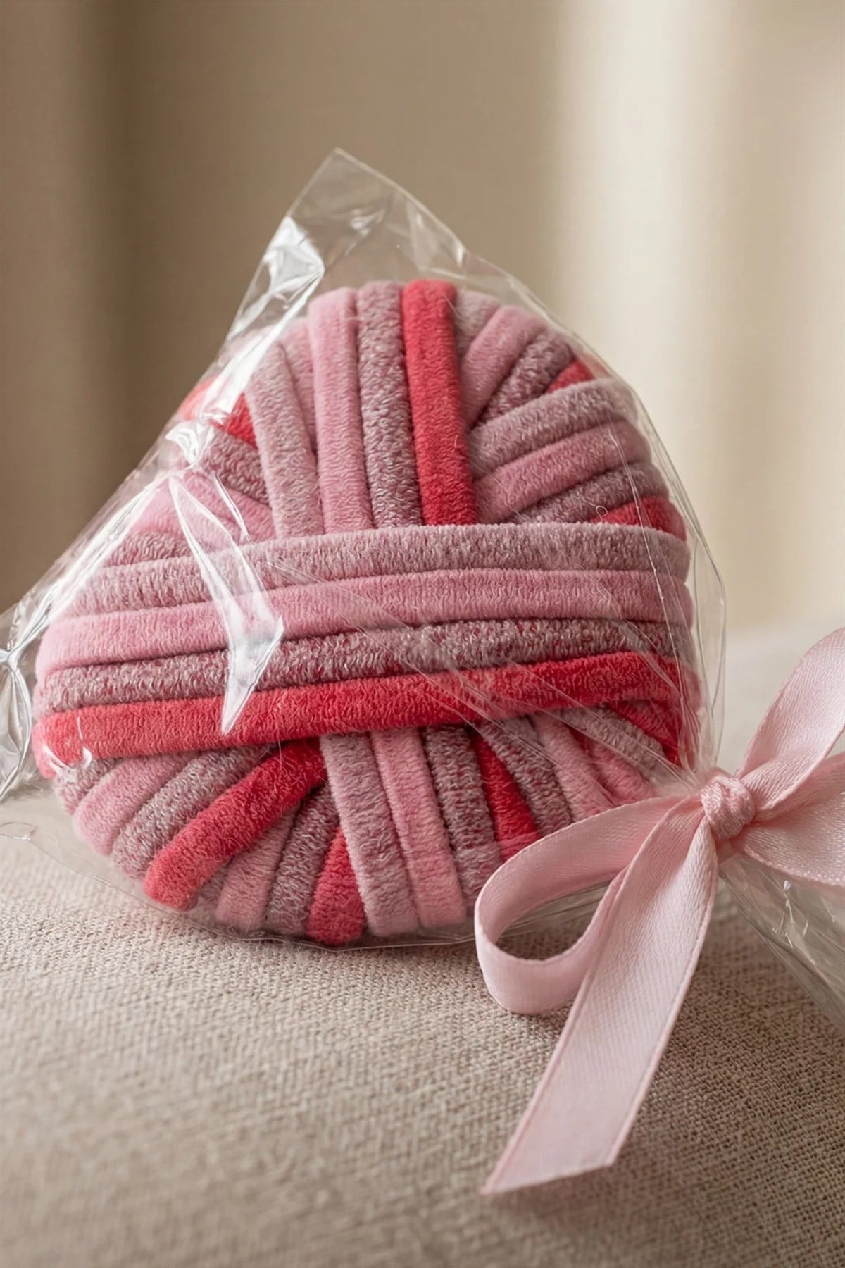 Candy Shape Rubber Buckle Set Pink Mix