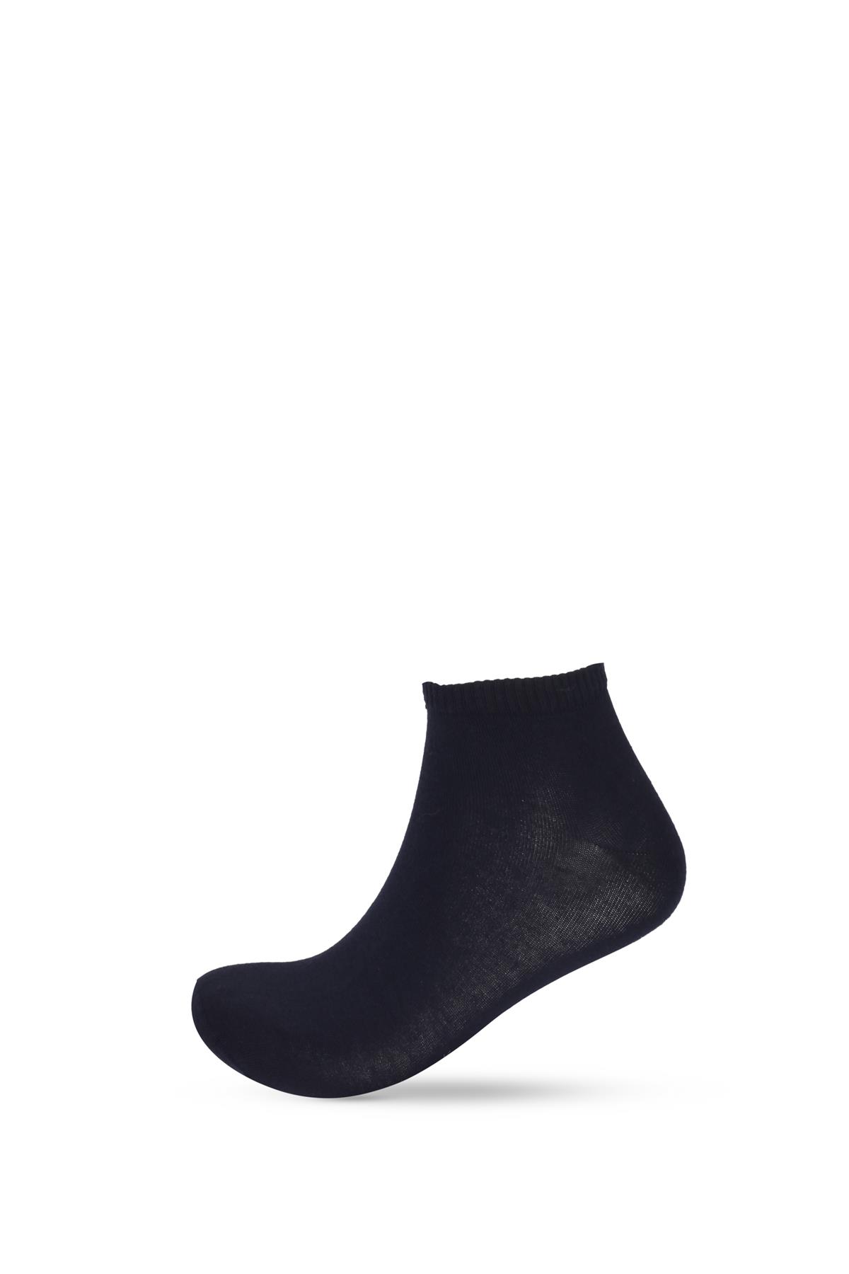 Run 3 lü Erkek Basic Patik Çorap Siyah/Siyah/Siyah