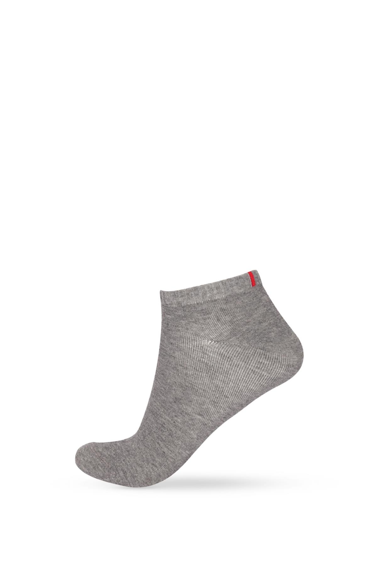 Womens Run 3-Pack Basic Ankle Socks White/Pink/Grey