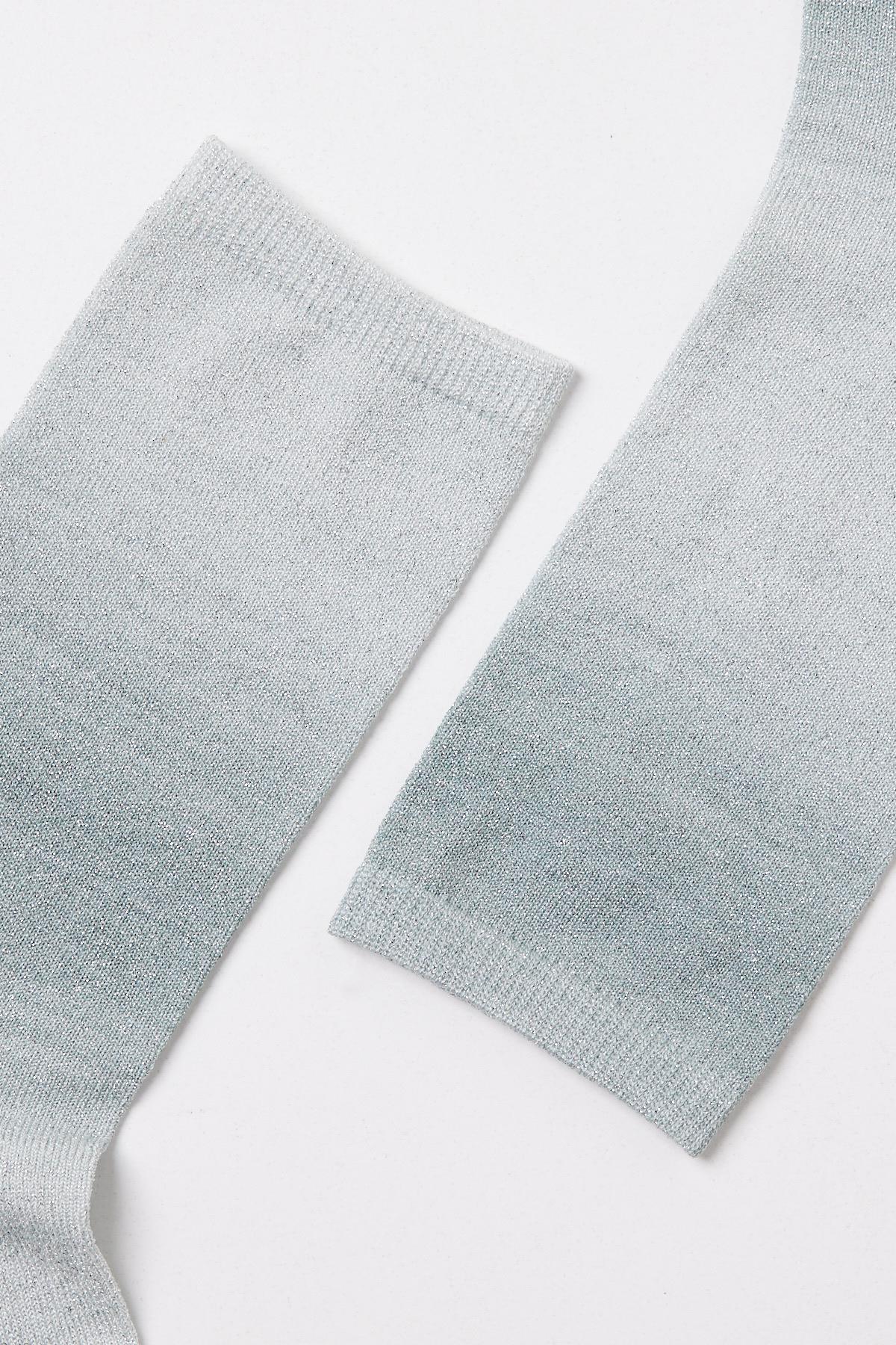 Womens Shine Sock Socks Green