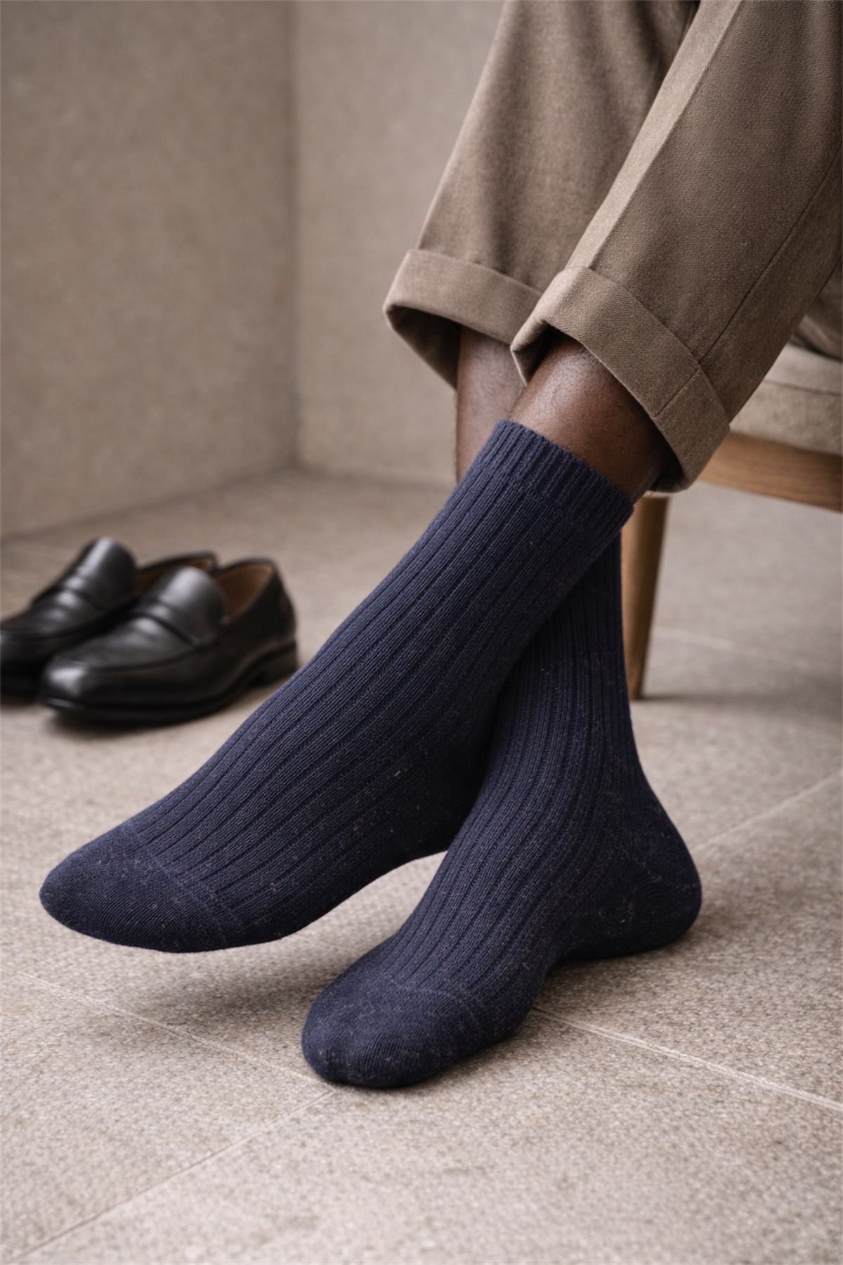 Soket Çorap Lacivert