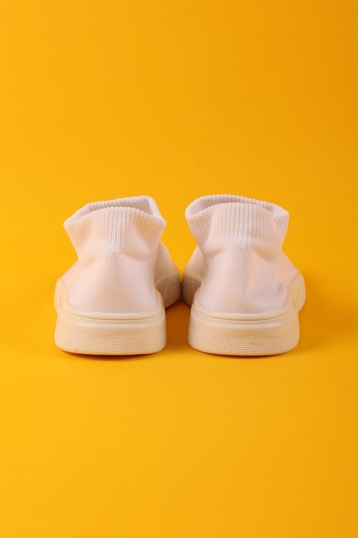 SuperB Sock Shoes White