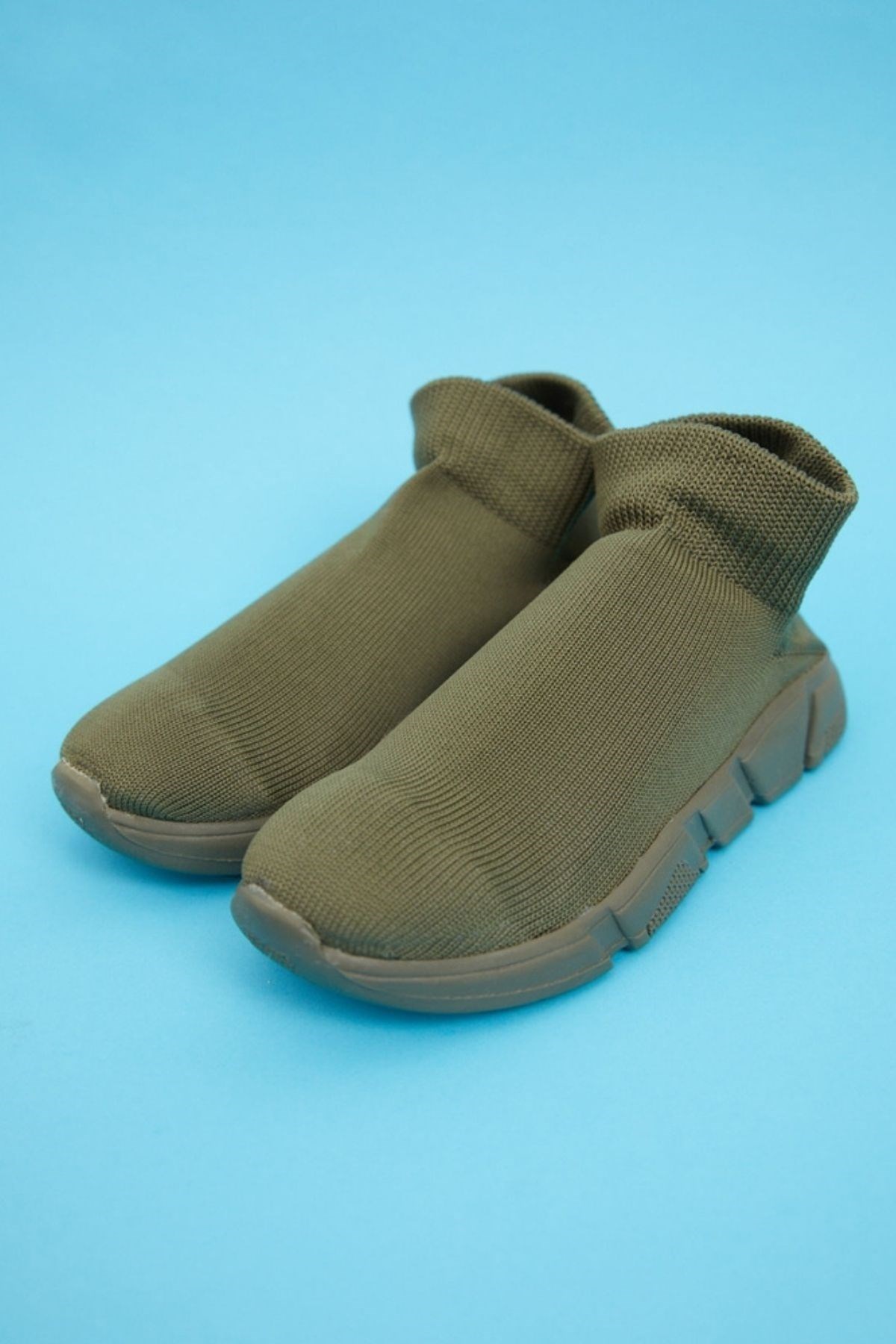 SuperB Sock Shoes Olive