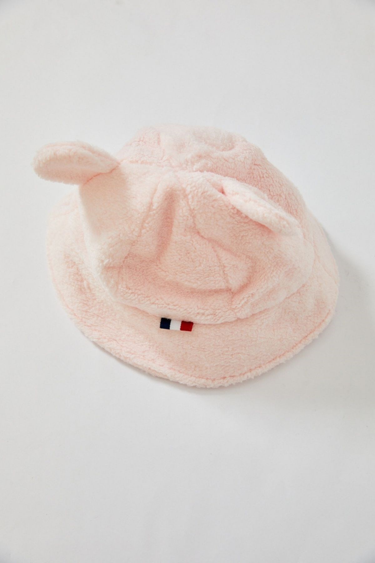 Teddy Fur Peluş Kız Çocuk Şapka-Pembe
