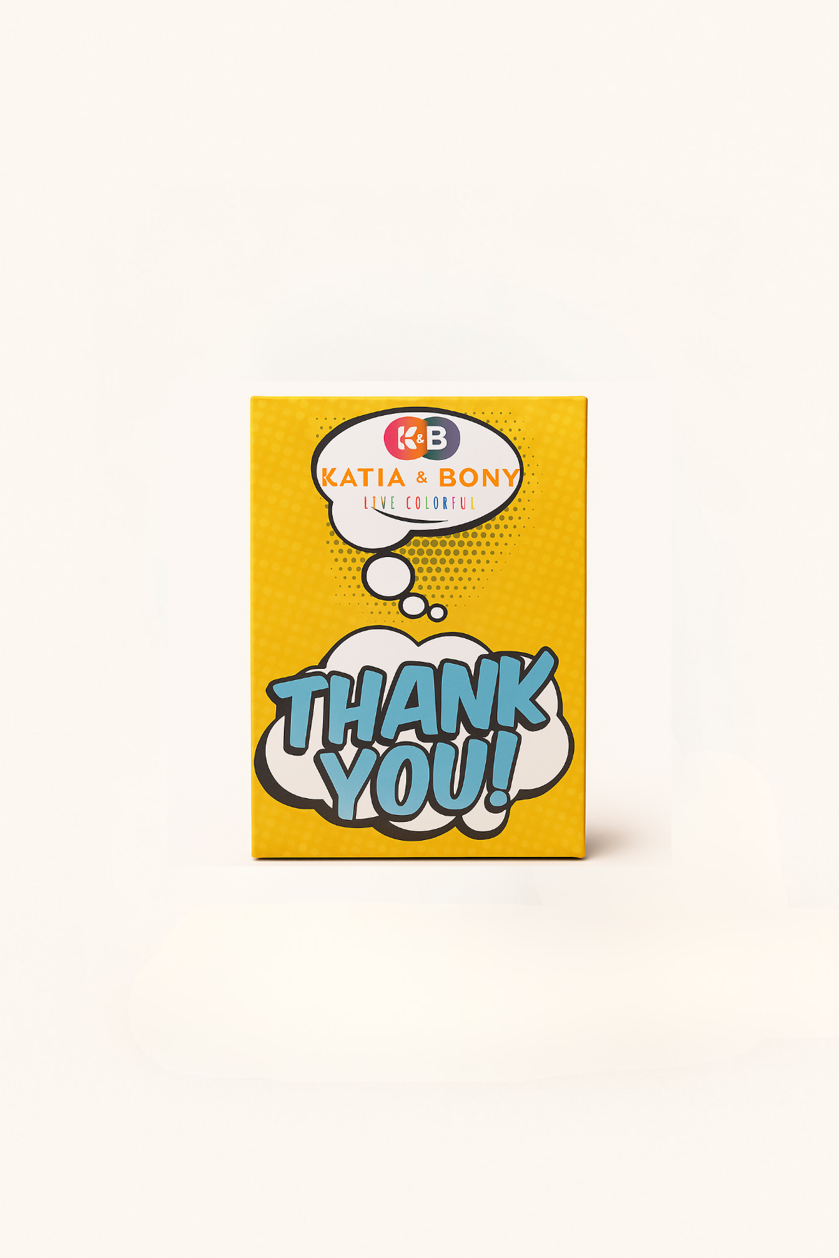 22501U4006 2PCK THANK YOU KUTULU UNISEX ÇORAP Desenli