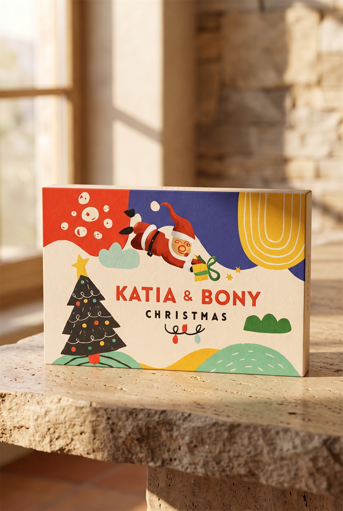 Unisex 4lü Paket Yılbaşı Kutulu Soket Çorap