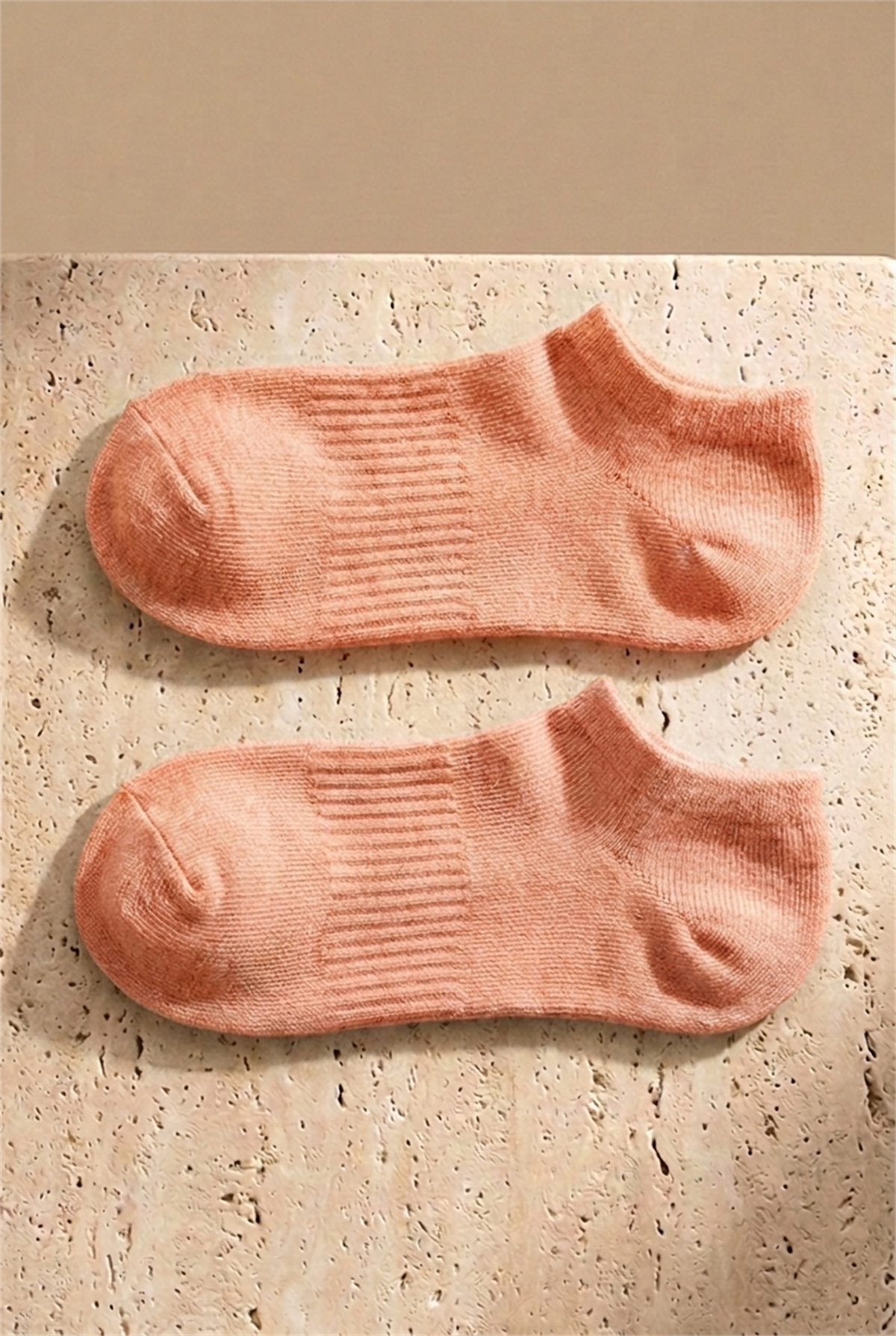 Unisex 5li Basic Step Çorap Pembe Mix