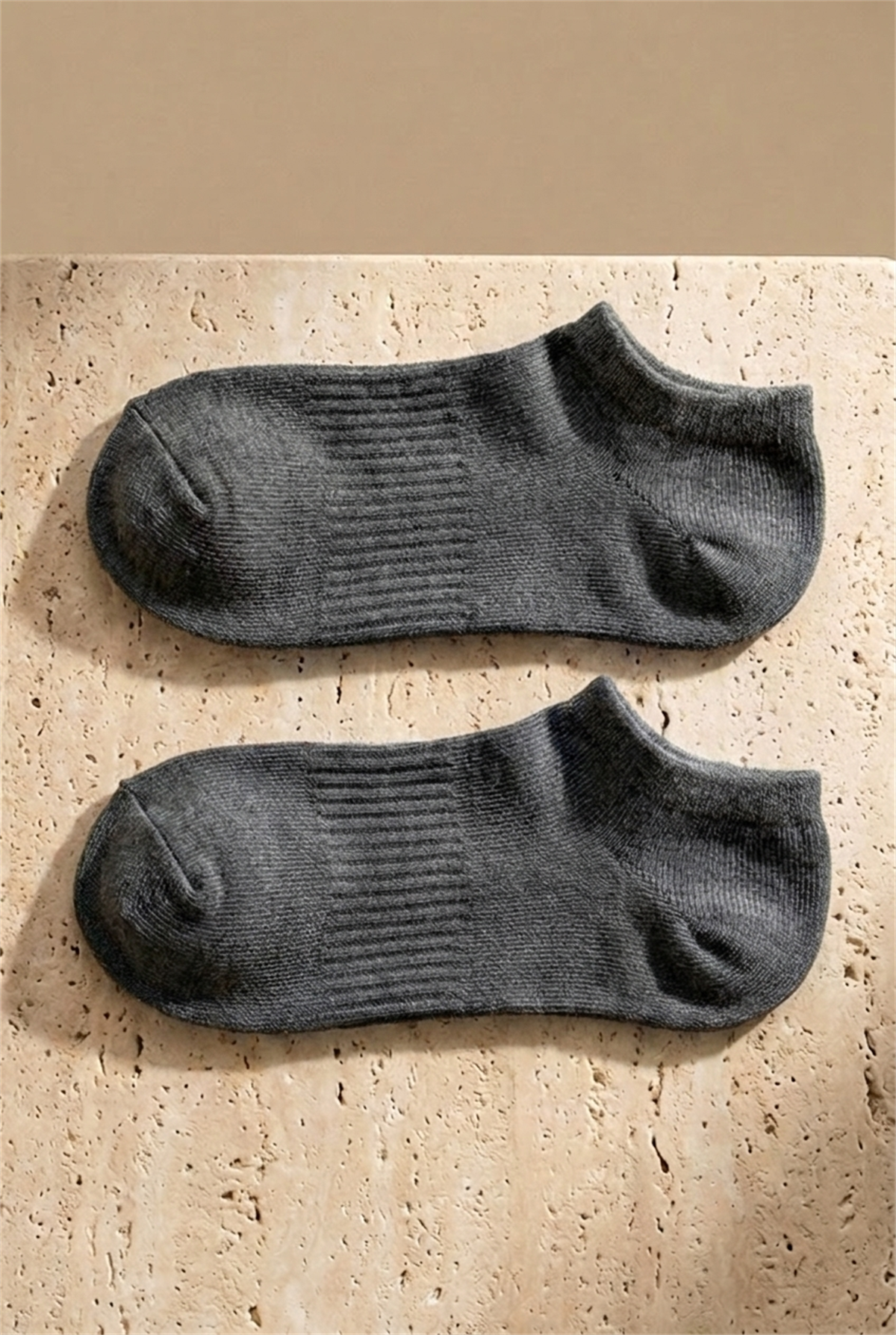 Unisex 5li Basic Step Çorap Siyah Mix