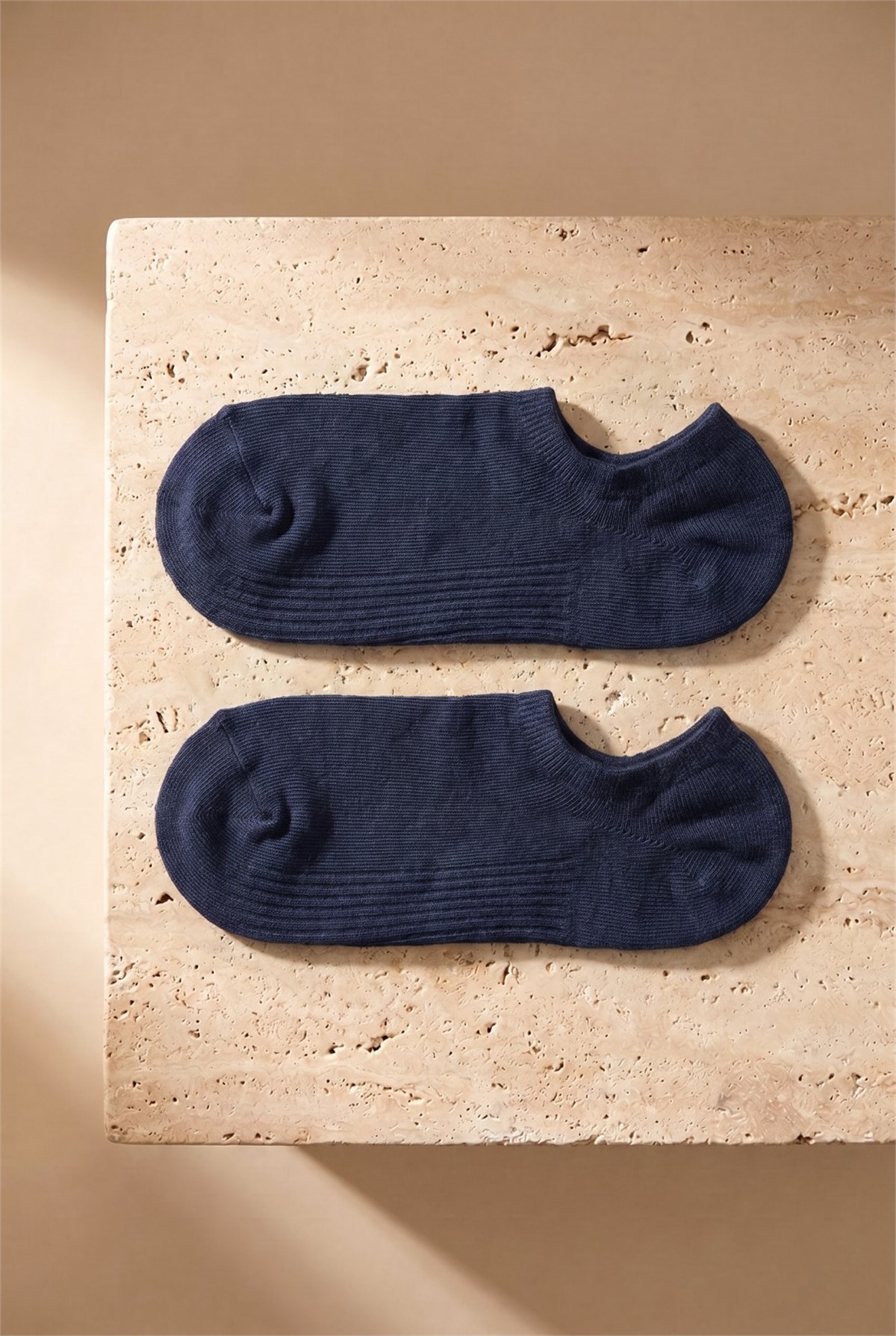 Unisex Sneaker Step Çorap Lacivert