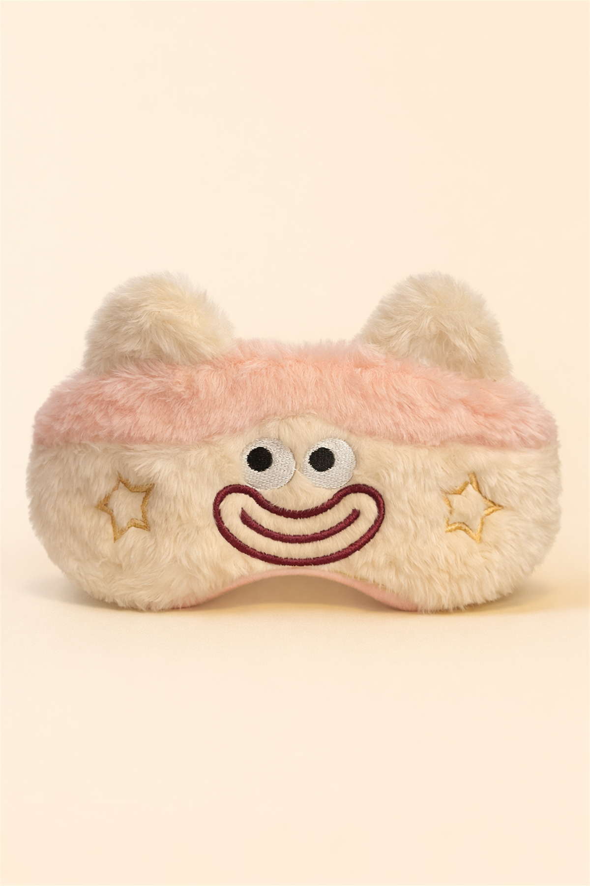 Star Embroidered Eye Sleep Headband Pink