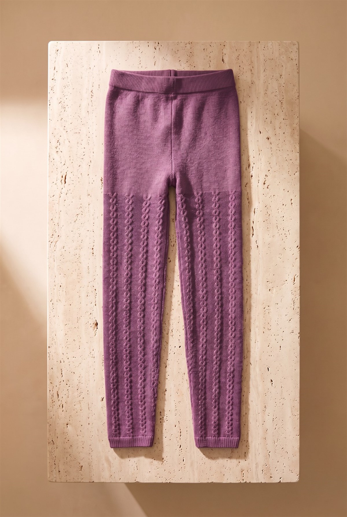 Chain Patterned Childrens Tights Lıla