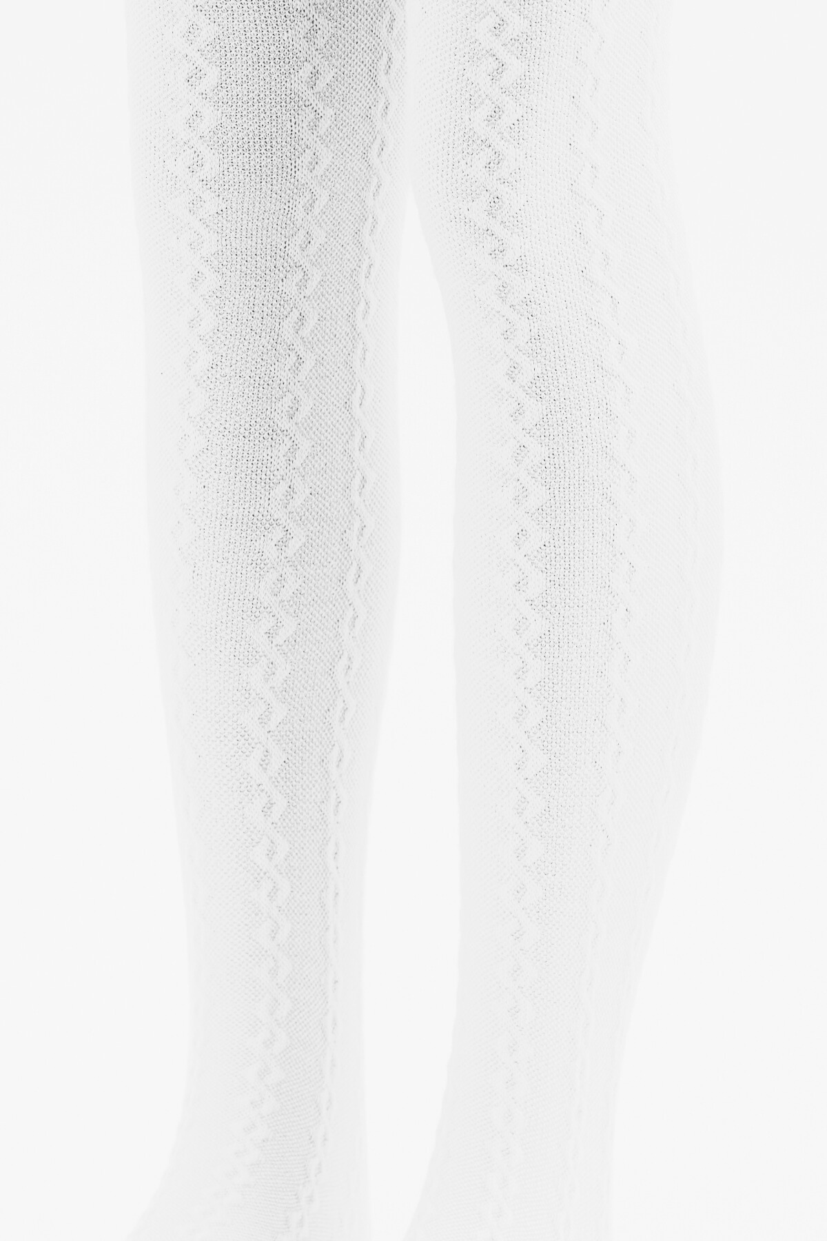 Chain Detail Tights White