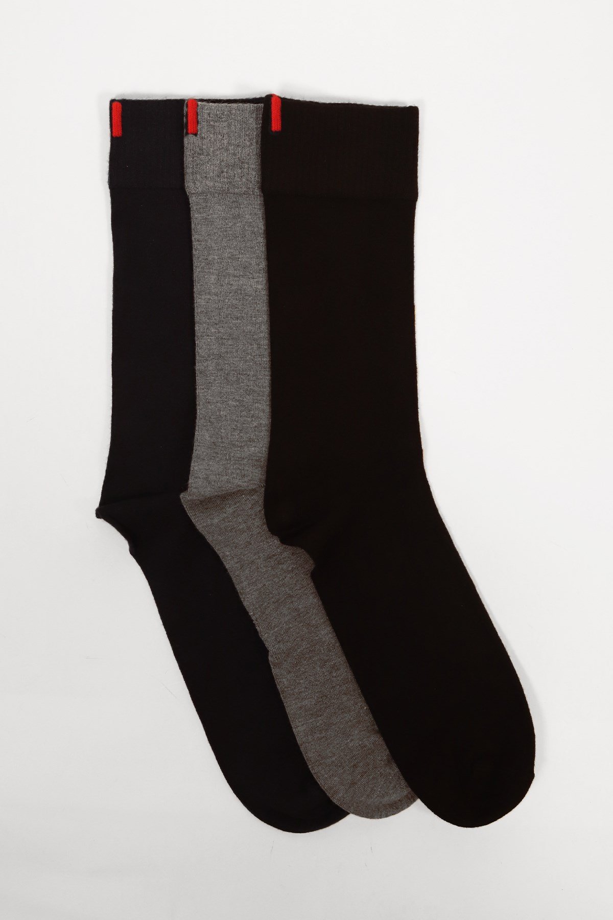 Katia and Bony 3'lü Paket Harold Bambu Erkek Soket Çorap Antrasit-Lacivert-Siyah. 1