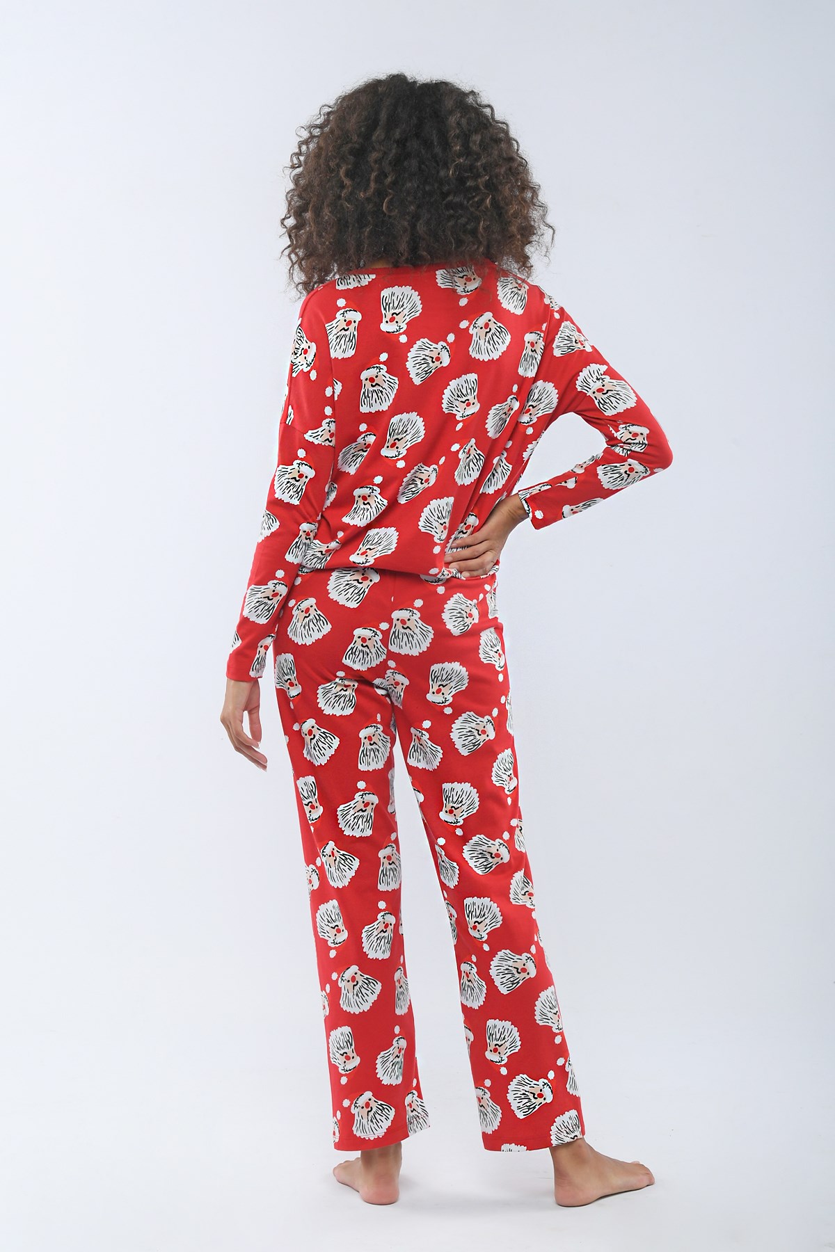 Katia and Bony Sweet Santa Kadın Pijama Alt Kırmızı. 2 Katia and Bony Sweet Santa Kadın Pijama Alt Kırmızı. 2
