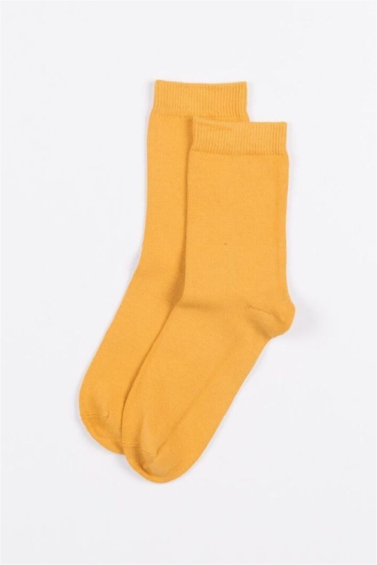 Family Çocuk Basic Soket Çorap-Hardal