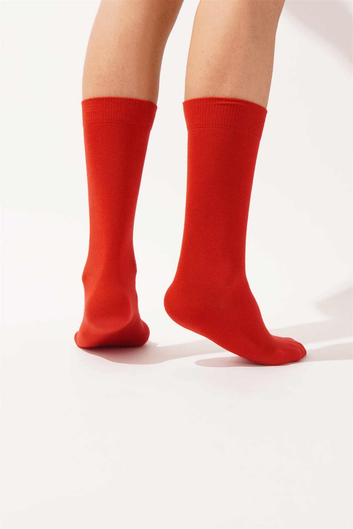 Family Erkek Basic Soket Çorap Kırmızı