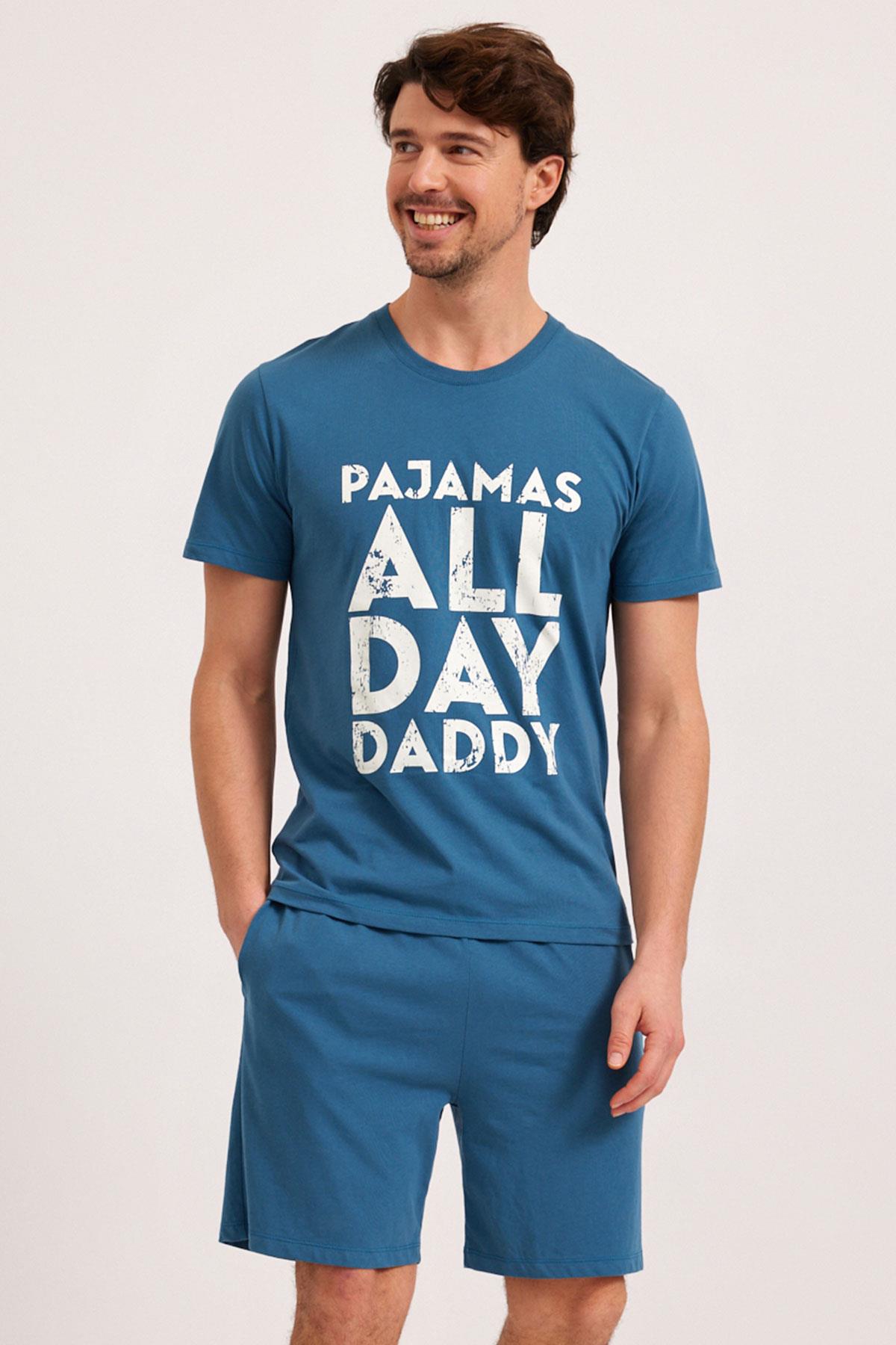 All Day Erkek Pijama Üst Lacivert