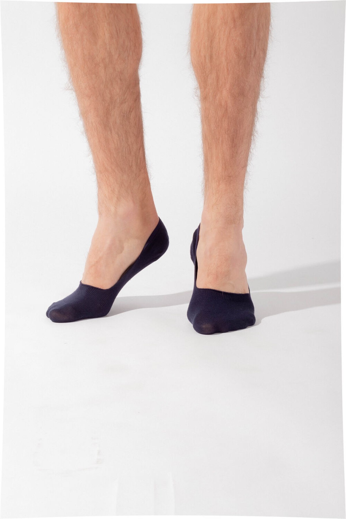 Erkek Basic Görünmez Çorap-Lacivert