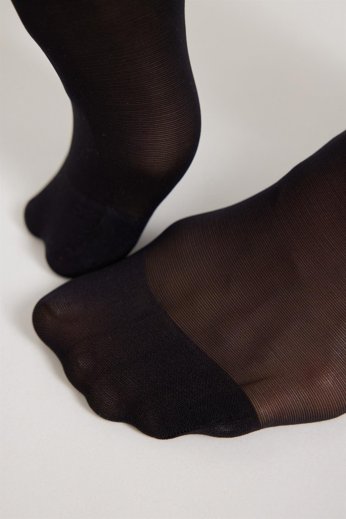 Shaper Korseli Kadın Külotlu Çorap SİYAH