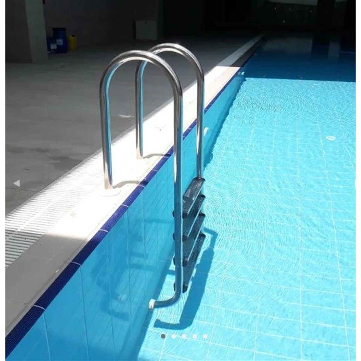 Muro Seri Paslanmaz Çelik Kaymaz 5 Basamaklı Merdiven (AISI 316)