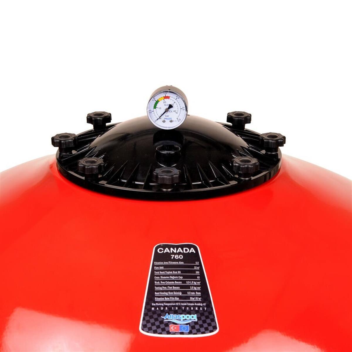 Ozona Dayanıklı Canada Model 800 Mm Kum Filtresi