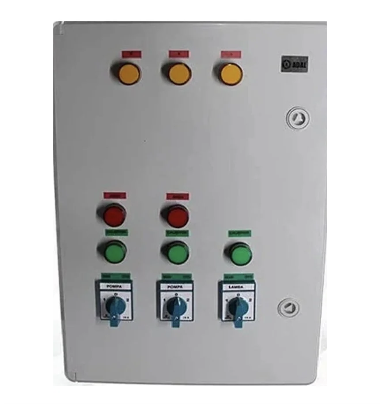 Waterfun Kontrol Panosu Zaman Röleli 2 Pompa + 2 Grup Lamba (Monofaze)
