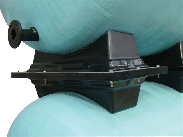 Gemaş “Turbidron” Bobi̇n Sargili Yatay Kum Fi̇ltresi̇ Ø 2200 mm - L=4000 mm
