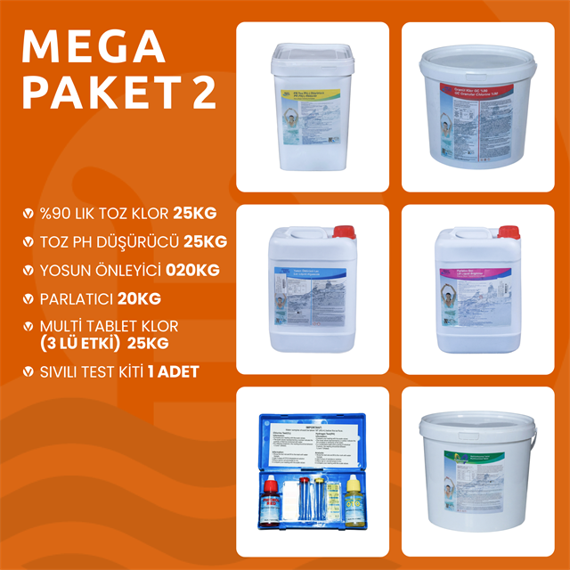 Havuz Bakım Seti Mega Paket 2