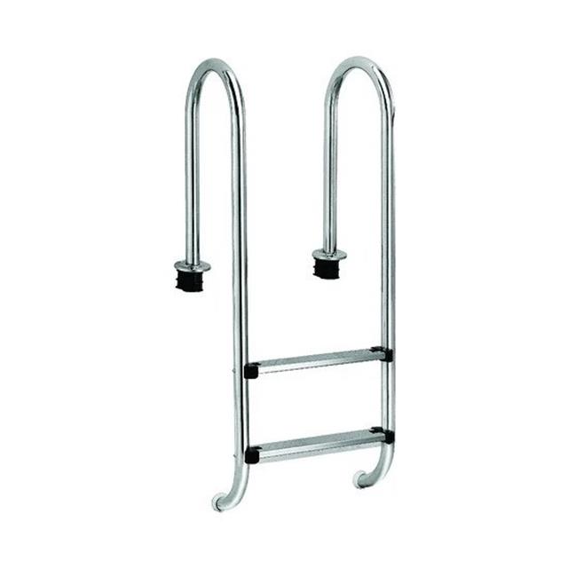 Muro Seri Paslanmaz Çelik Plastik 2 Basamaklı Merdiven (AISI 304)