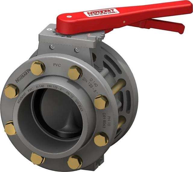 Nozbart Pvc Yüksek Mukavemetli Kelebek Vana 280 LİK