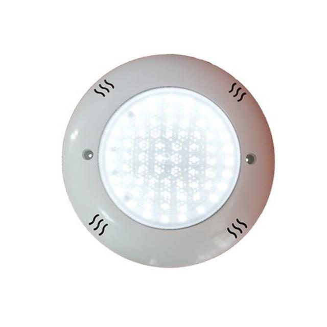 Sıva Üstü Slim Flat Havuz Lambası (Beyaz) 26Cm Çap 33Mm Yükseklik 30W/12V