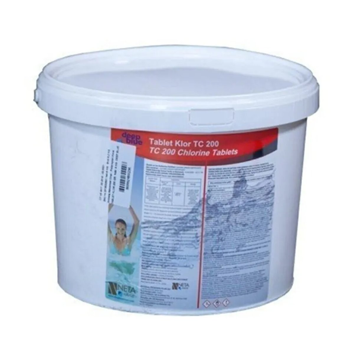 %90 lık Tablet Klor 10Kg Deep Blue