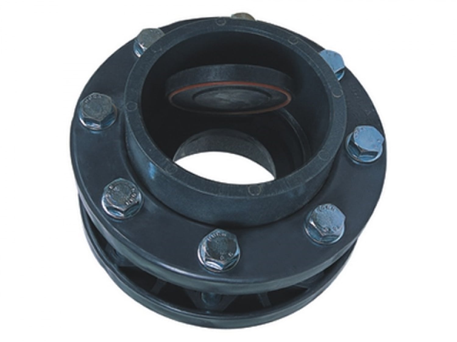 Gemaş PVC Çalpara Çekvalf Kole Flanşları ve Civatalı Komple 160mm (BH910GM131506)