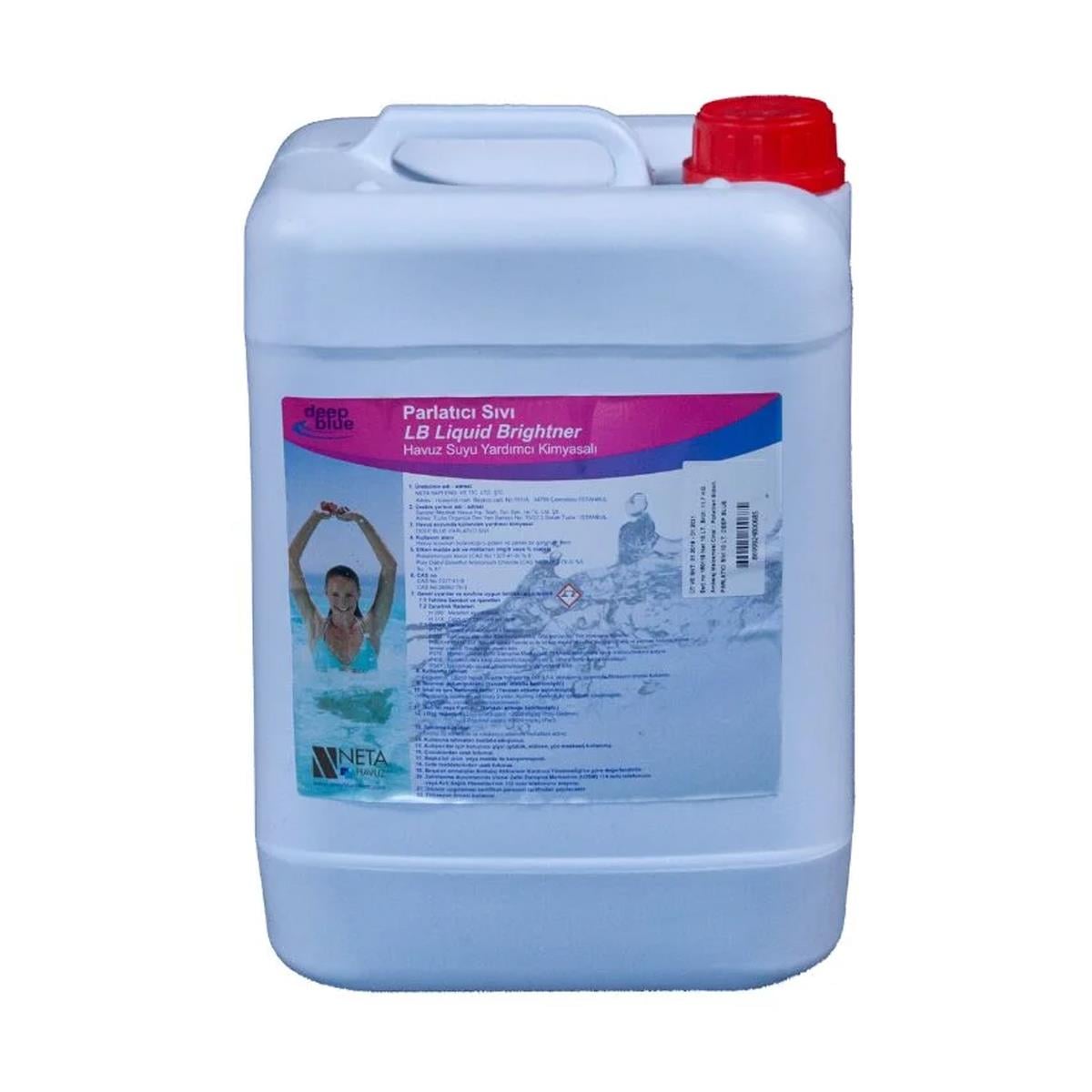 Havuz Suyu Parlatıcı Sıvı 10Kg Deep Blue