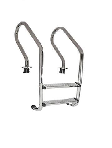 Mixta Seri Paslanmaz Çelik Plastik 2 Basamaklı Merdiven (AISI 304)