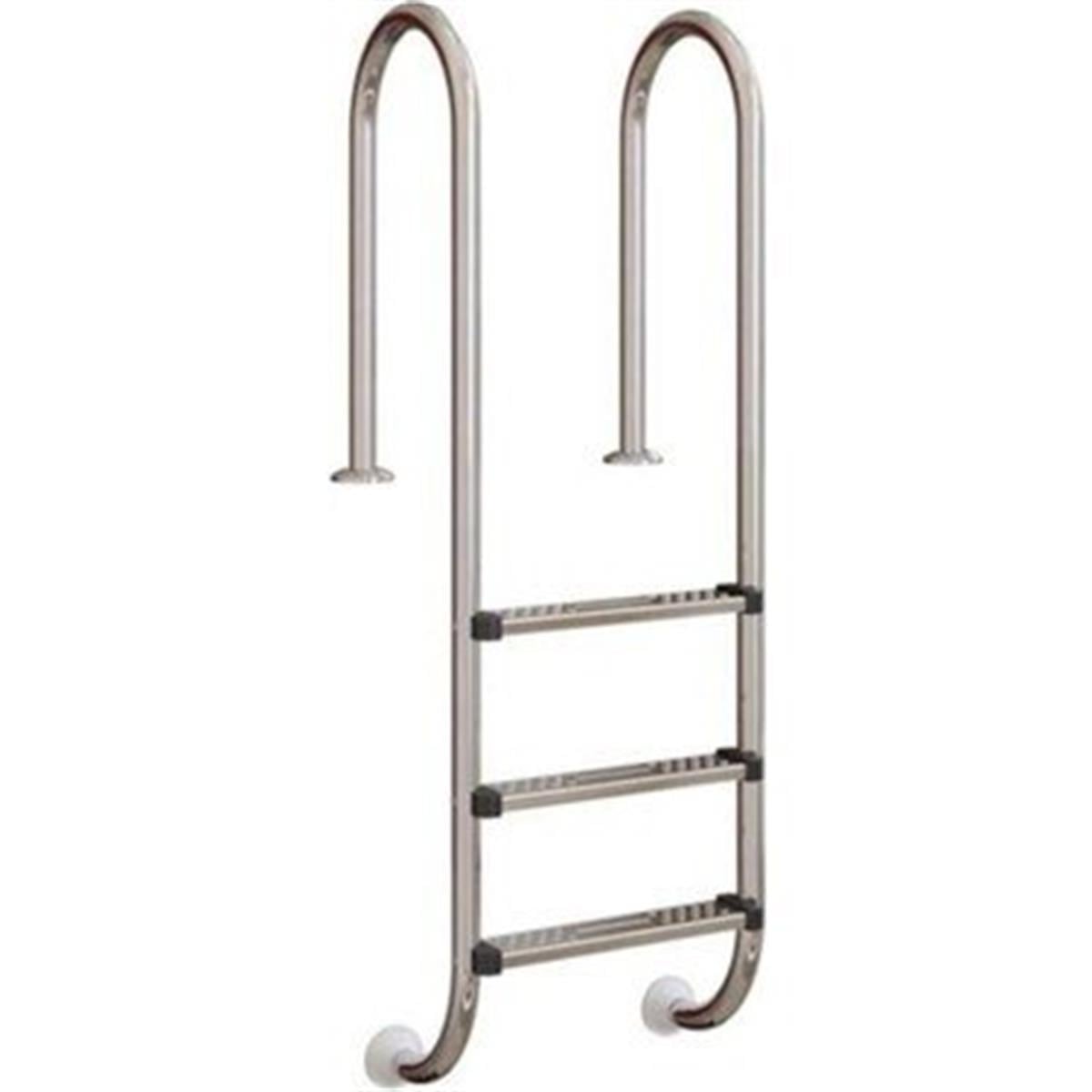 Muro Seri Paslanmaz Çelik Plastik 3 Basamaklı Merdiven (AISI 304)