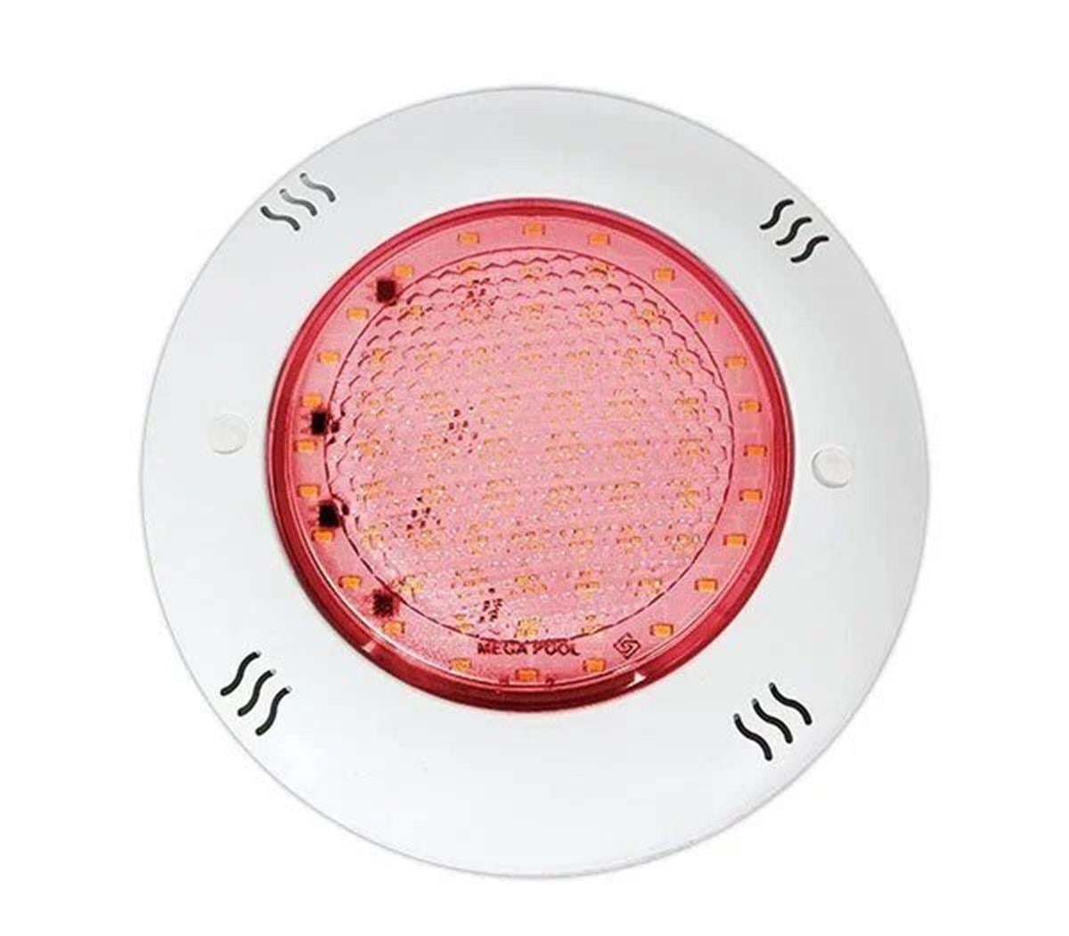 Sıva Üstü Mini Kırmızı Havuz Aydınlatma Armatörü 8W/12V (12Cm Çap 25Mm Yükseklik)