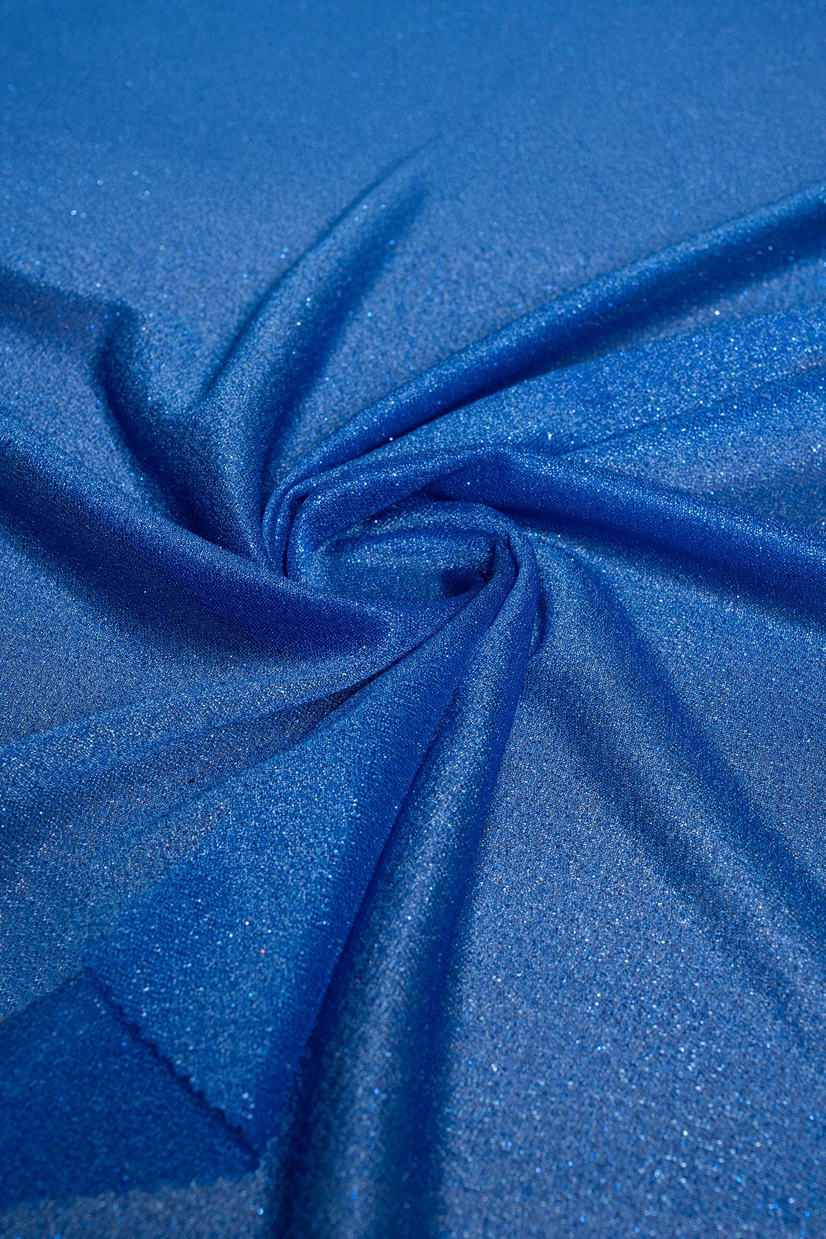 Violet Saks Simli Tül - Kumaş Deposu