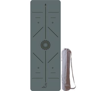 Focus Series 4.1 mm Gri Doğal Kauçuk Kaydırmaz Yoga Matı