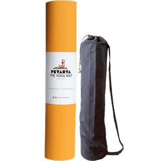 Refresh Series 6 mm Turuncu TPE Kaydırmaz Yoga Matı