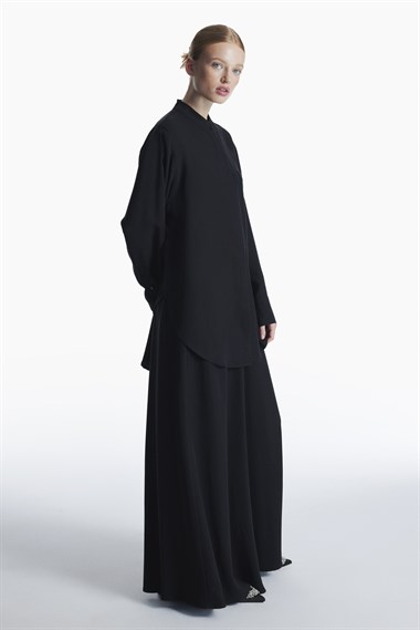 MAYU SKIRT // black tencel