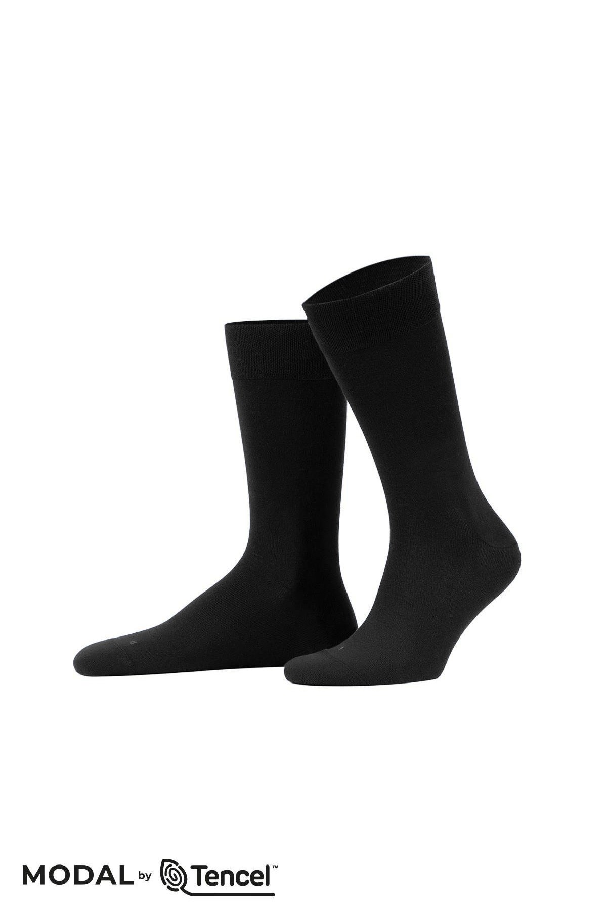 Mısırlı Erkek Modal Ergonomik Tekli Soket Çorap Siyah