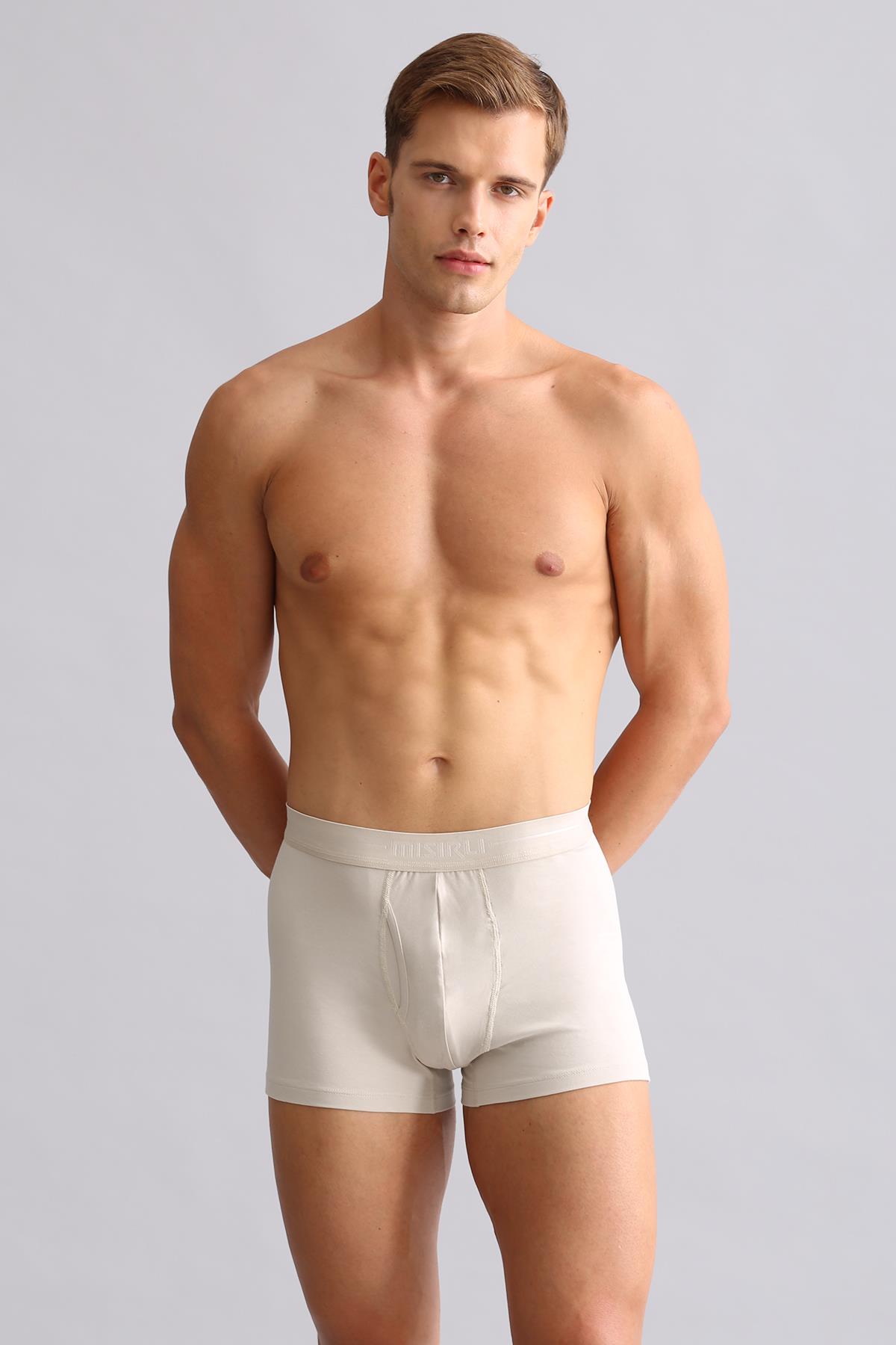 Mısırlı Modal by TENCEL SPARTACUS PLUS PERFORMANCE Boxer Toprak Bej