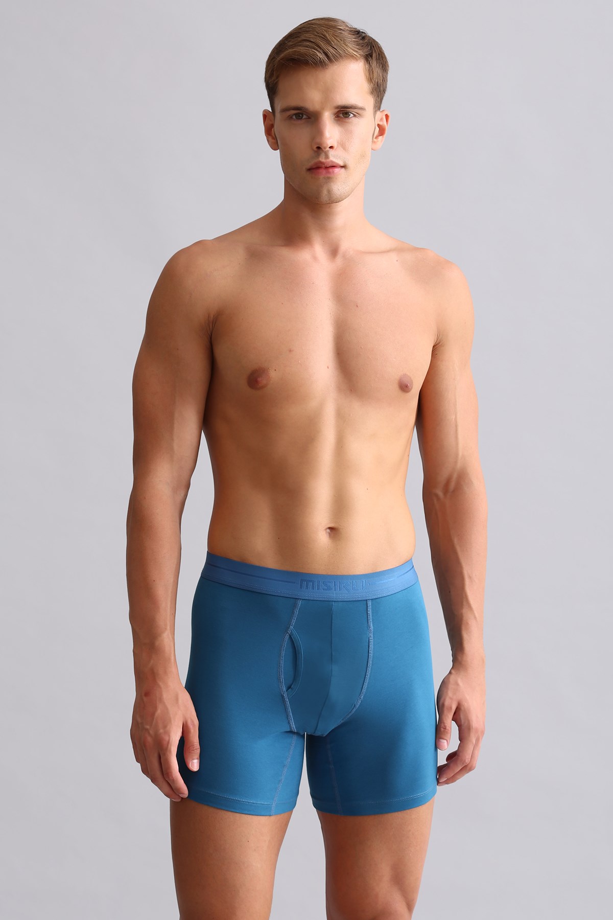 Mısırlı Modal by TENCEL SPARTACUS PLUS PERFORMANCE Long Boxer Petrol