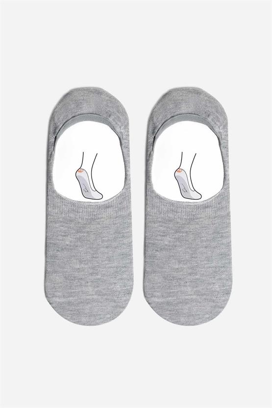 Aytuğ Erkek Modal Tekli Babet Çorap Gri
