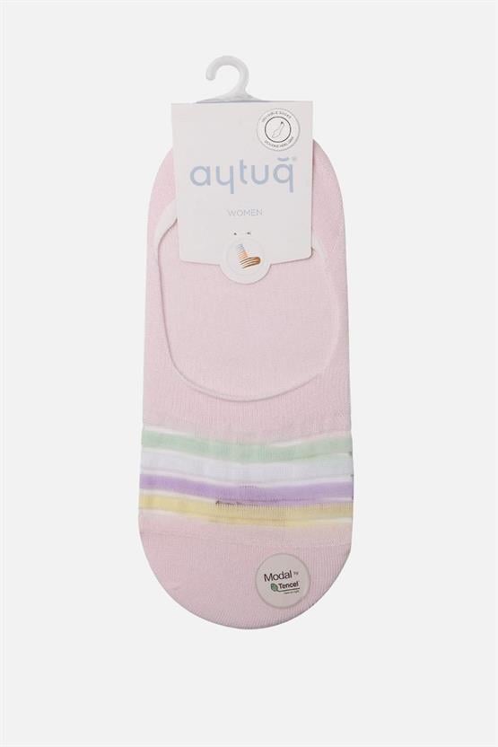 Aytuğ Kadın Modal Tekli Babet Çorap Pembe