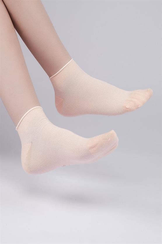 Aytuğ Kadın Modal Tekli Sneaker(Patik) Çorap Somon