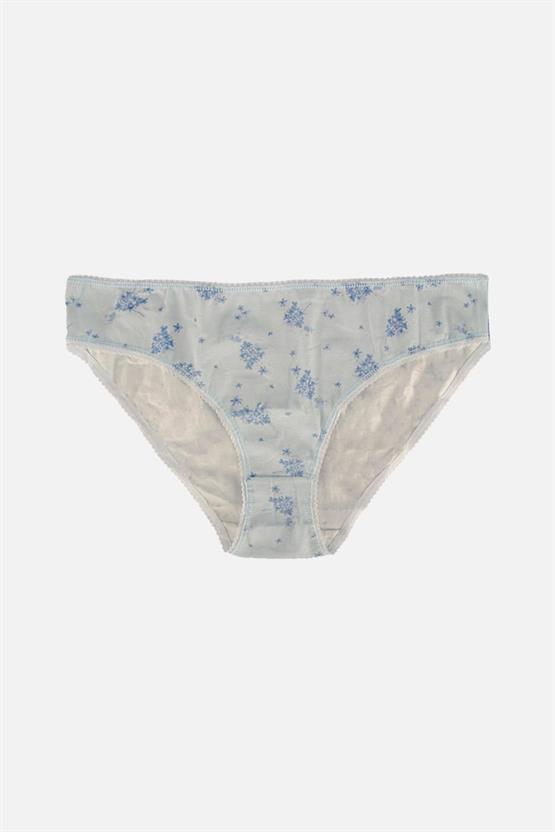 Aytuğ Kadın Pamuklu Orta Kalın Baskılı 3lü Slip Külot